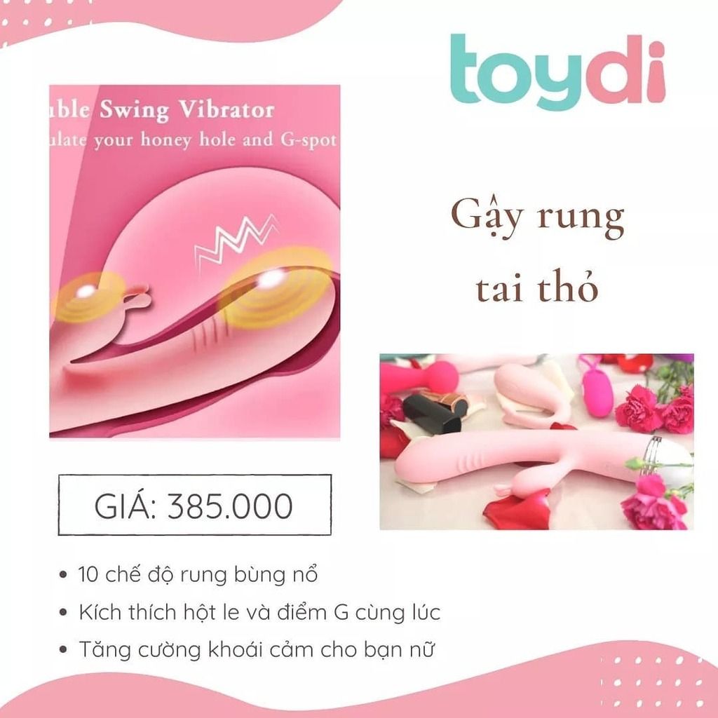 M&aacute;y massage Lilo Tai Thỏ