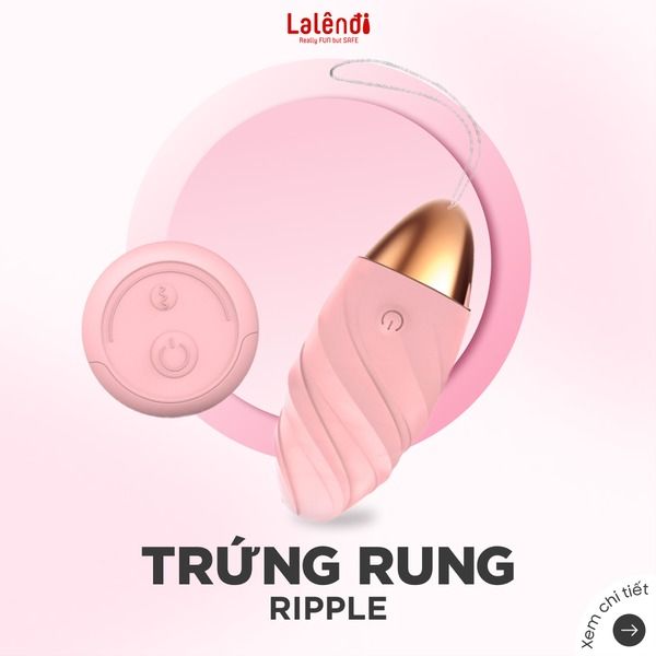 Trứng Ripple massage cao cấp