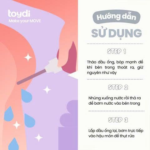 Dụng Cụ Vệ Sinh Hậu M&ocirc;n Ch&iacute;nh H&atilde;ng