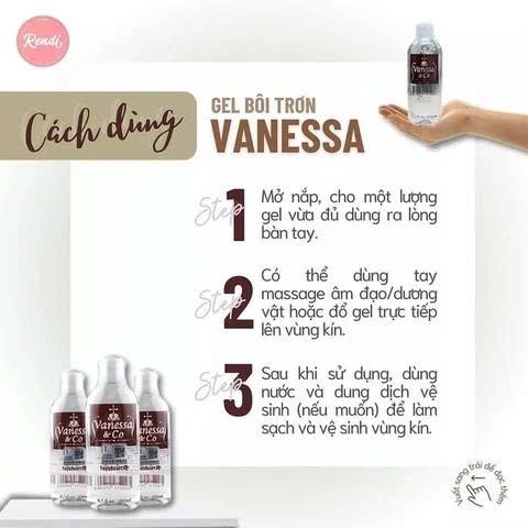 Gel B&ocirc;i Gốc Nước Japan Vanessa