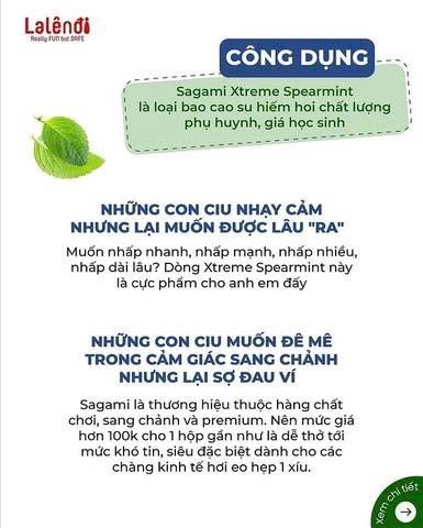 Trải Nghiệm Bao Cao Su Sagami