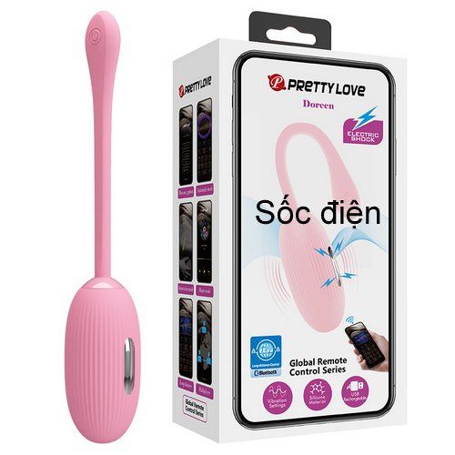 Trứng rung Pretty Love Dorren điều khiển app cao cấp