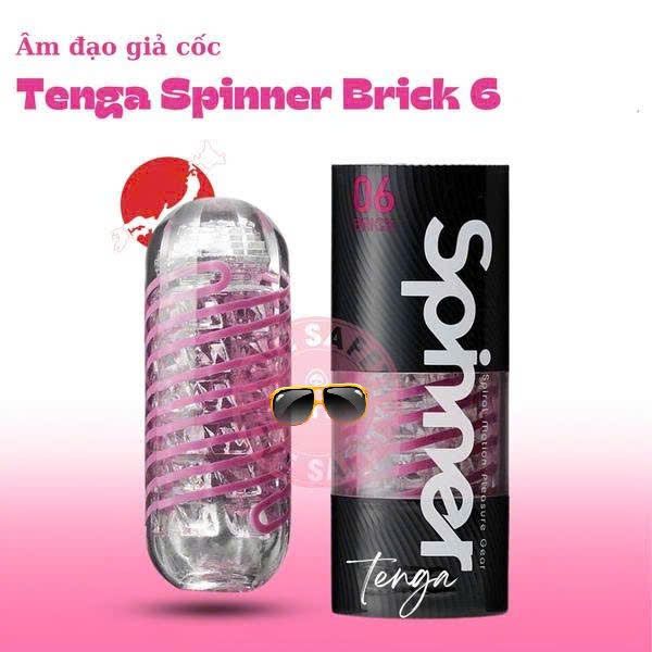 &Acirc;m Đạo Giả Cốc Tenga Spinner Brick 6 Cho Nam Ch&iacute;nh H&atilde;ng