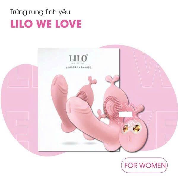 Trứng Rung Lilo We Love 10 Chế Độ Rung Ch&iacute;nh H&atilde;ng