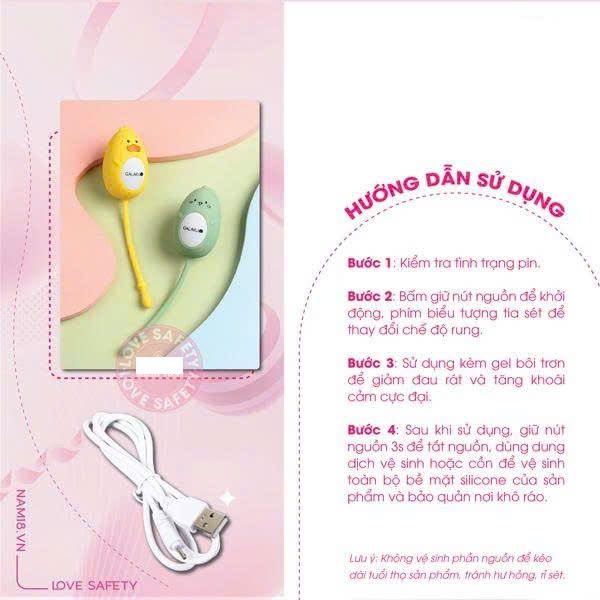 Trứng Rung Galaku Ch&iacute;nh H&atilde;ng