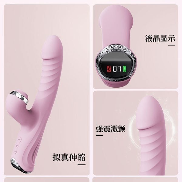 Dương Vật Giả High End 7 Chế Độ Rung Thụt B&uacute;