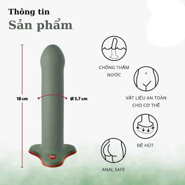 Dương Vật Giả D&iacute;nh Tường Fun Factory Magnum
