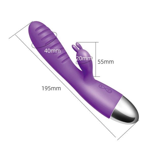 Dương Vật Giả Vibration C&oacute; Nh&aacute;nh 12 Chế Độ Rung