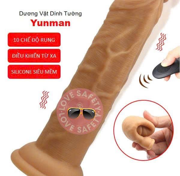 Dương Vật D&iacute;nh Tường Yunman 10 Chế Độ Rung