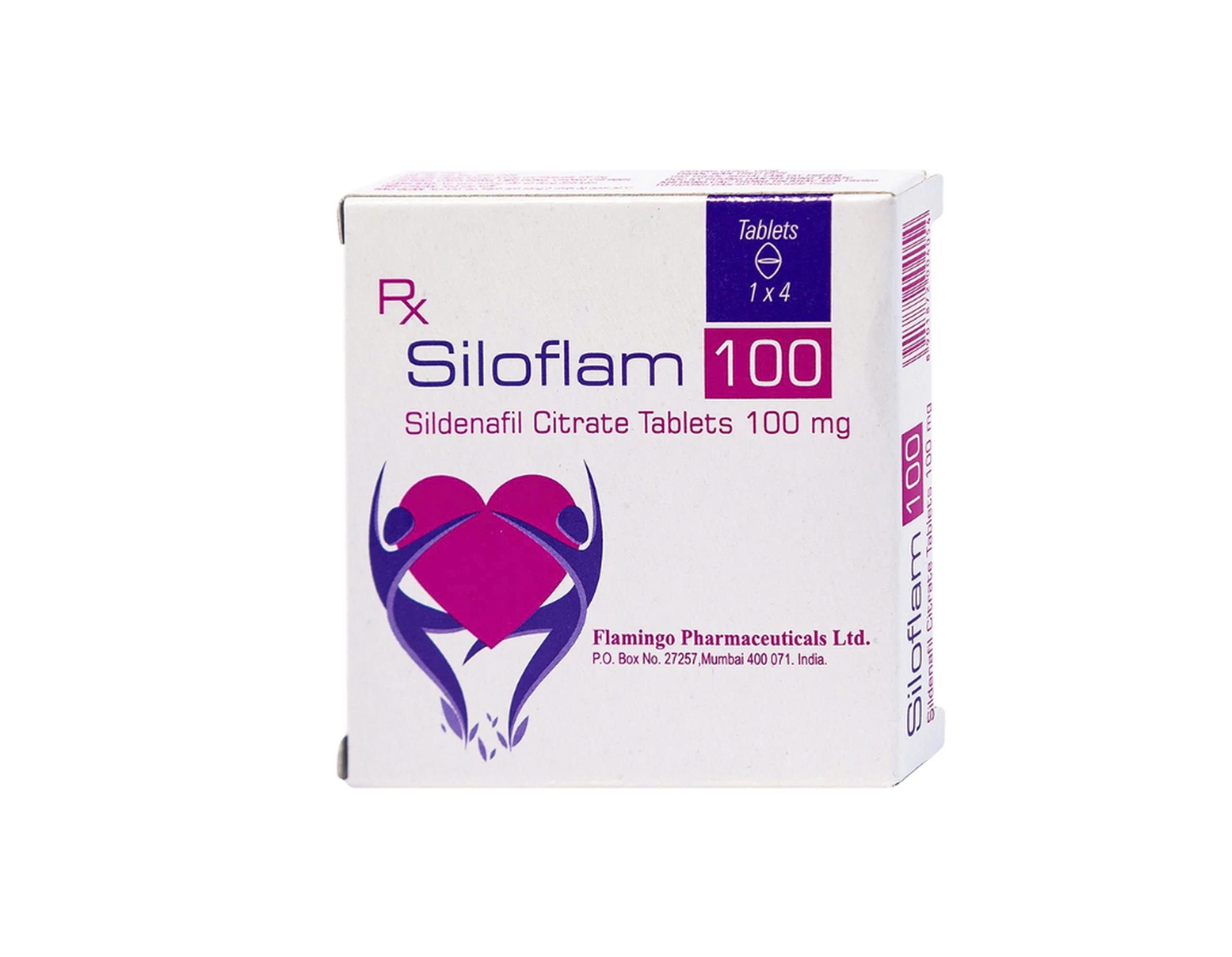 Vi&ecirc;n uống hỗ trợ cương nam giới Siloflam 100mg