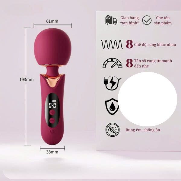 Thiết kế gọn nhẹ Ch&agrave;y Rung Silicone
