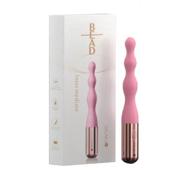 Que Rung Hậu M&ocirc;n Silicone 10 Chế Độ Rung Galaku Bead