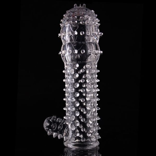 Đ&ocirc;n D&ecirc;n Tăng K&iacute;ch Thước Crystal Condom Gai Mềm