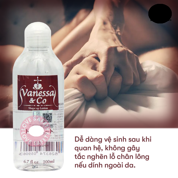 GeI B&ocirc;i Trơn Cấp Ẩm Vanessa & Co