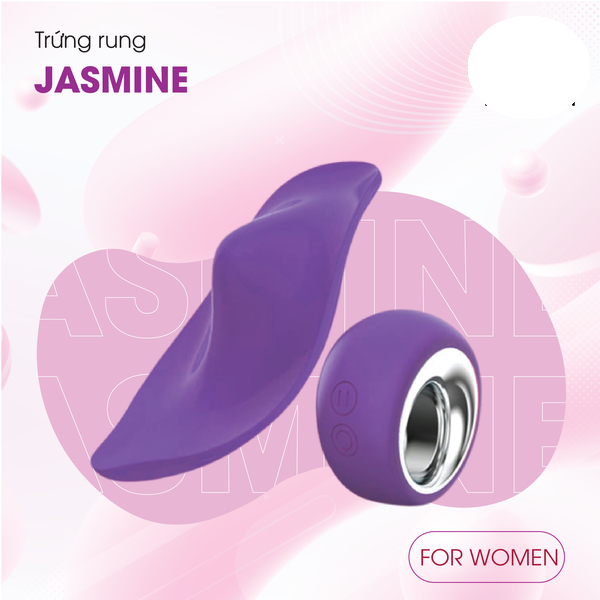 Trứng Rung Quần L&oacute;t Jasmine 12 Chế Độ Rung