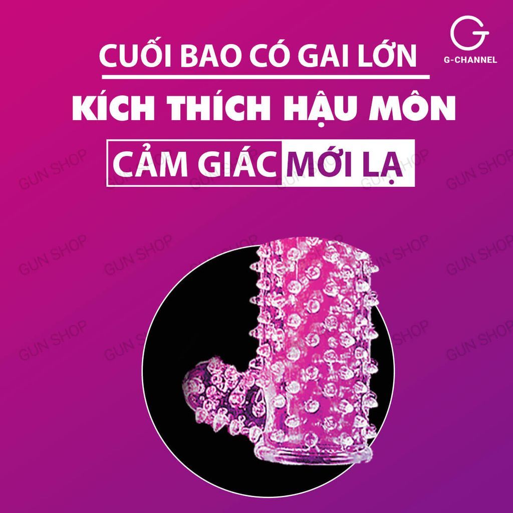Bao cao su đ&ocirc;n d&ecirc;n Baile Crytal Sleeve