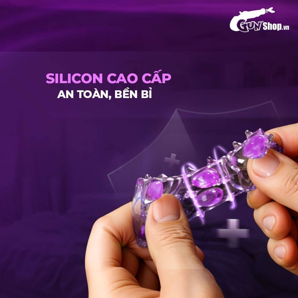 Bao cao su đ&ocirc;n d&ecirc;n kh&uacute;c tăng k&iacute;ch thước Baile