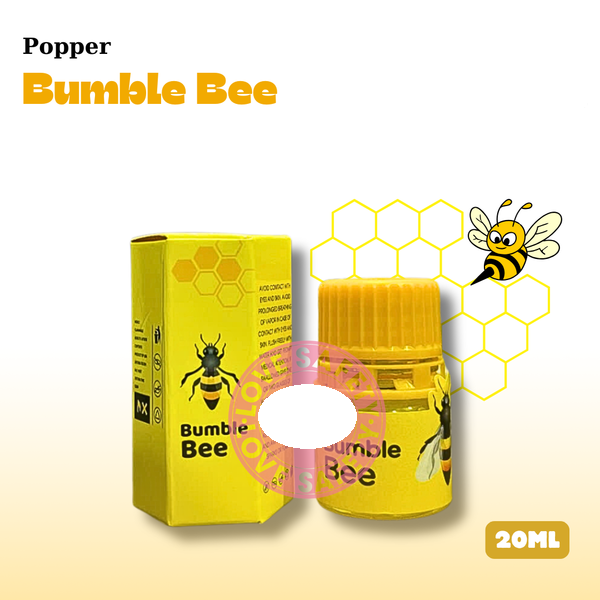 Popper Bumble Bee Chai H&iacute;t cao cấp cho LGBT ch&iacute;nh h&atilde;ng