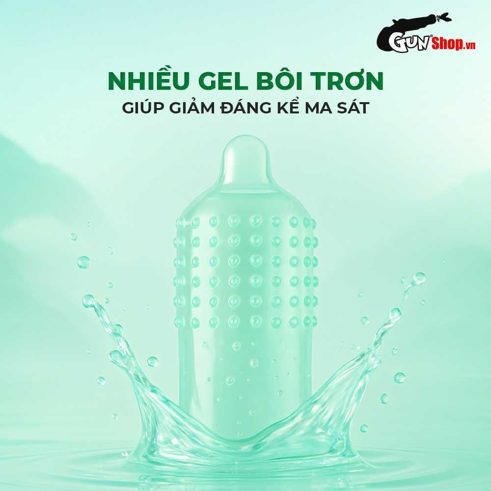 Bao cao su Sagami Xtreme Type E Green Box - Si&ecirc;u điểm nổi, si&ecirc;u mỏng
