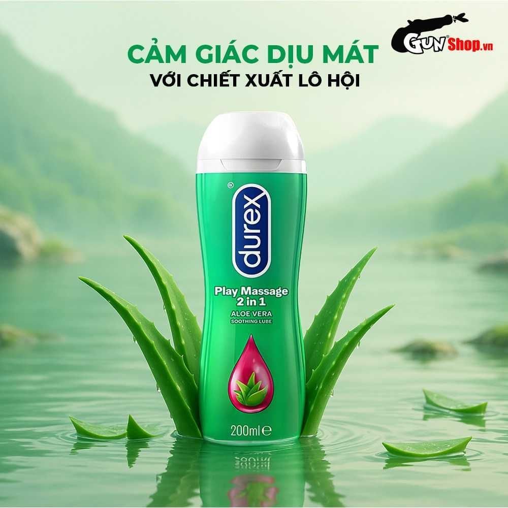 Gel massage Durex Play - Trải nghiệm ho&agrave;n hảo