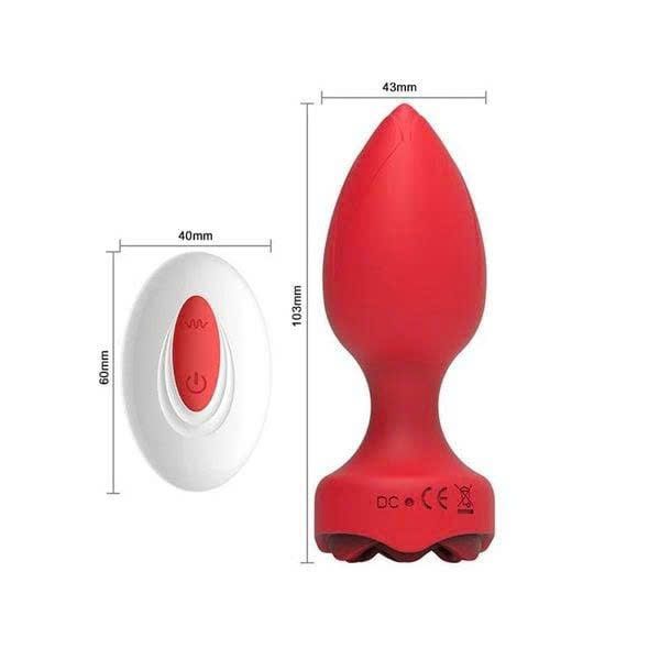 Ph&iacute;ch Cắm Massage Hậu M&ocirc;n Silicone Mềm Cao Cấp Rung