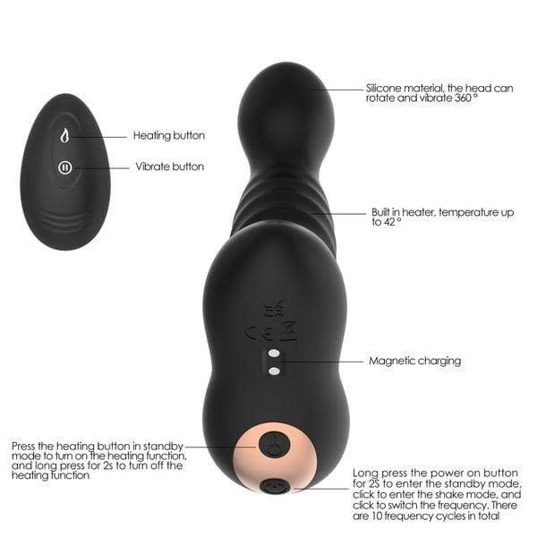 M&aacute;y Rung K&iacute;ch Th&iacute;ch Hậu M&ocirc;n Silicone Mềm Rung - Ngo&aacute;y - Tỏa Nhiệt Đa Năng Winyi Derek Ch&iacute;nh H&atilde;ng