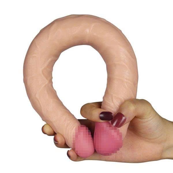 Dương Vật Giả 2 Đầu Silicone Mềm Massage