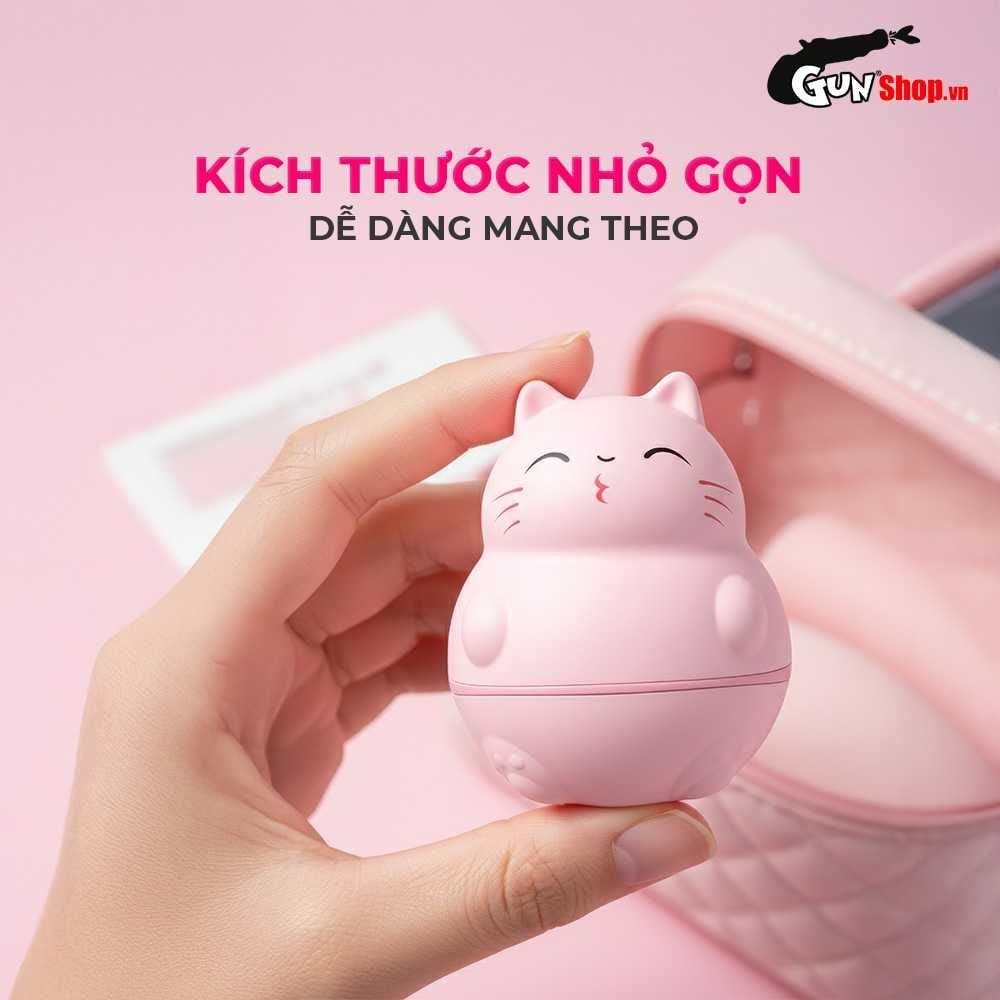 Lưỡi rung ngụy trang h&igrave;nh m&egrave;o đa chức năng Shelly Play Meowly