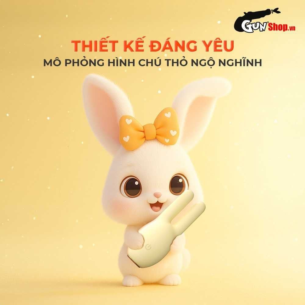 Trứng rung h&igrave;nh thỏ Shelly Play Bunny