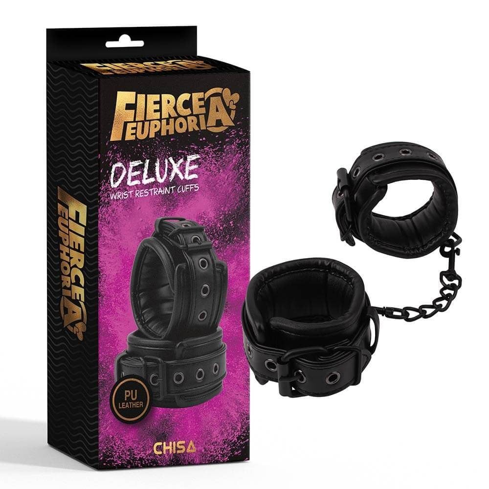C&ograve;ng tay Chisa Fierce Euphoria Deluxe Wrist Restraint Cuffs