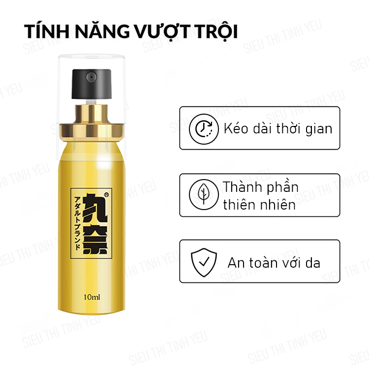 Chai xịt Panduola Lasting Spray Gold