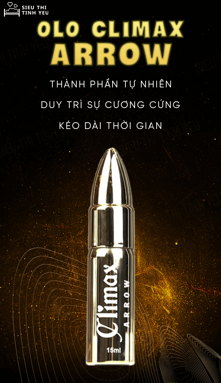 Chai xịt OLO Climax Arrow 15ml