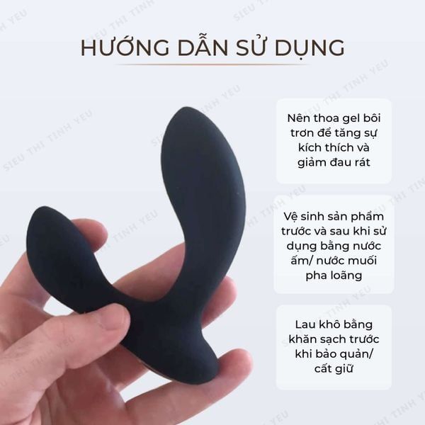Trứng rung hậu m&ocirc;n LeLo Hugo