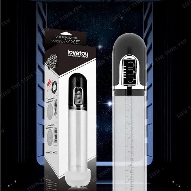 M&aacute;y tập Lovetoy Maximizer Worx VX5 đẹp mắt