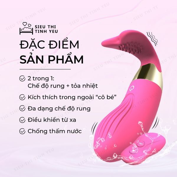 Trứng rung Wanle Cute Whale