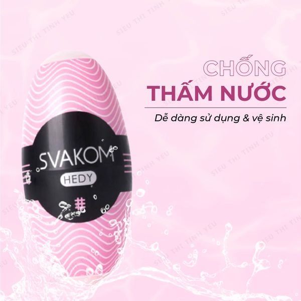 &Acirc;m đạo Svakom Hedy Pink sử dụng đơn giản