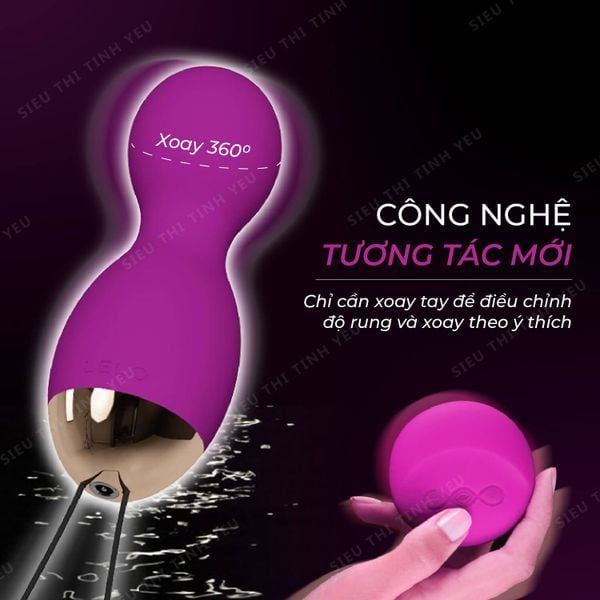 Trứng rung LeLo Hula Beads m&agrave;u sắc đẹp mắt