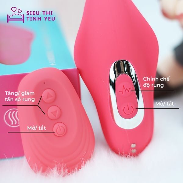 Dương vật giả Wanqu 10 chế độ rung