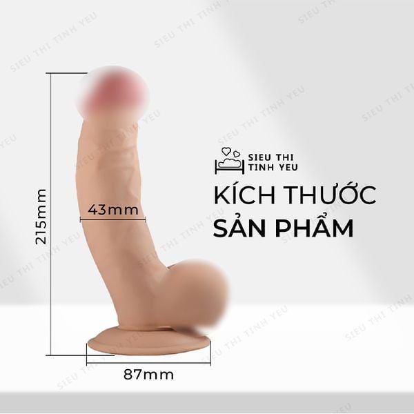 Dương vật giả Lovetoy Ultra Soft Dude