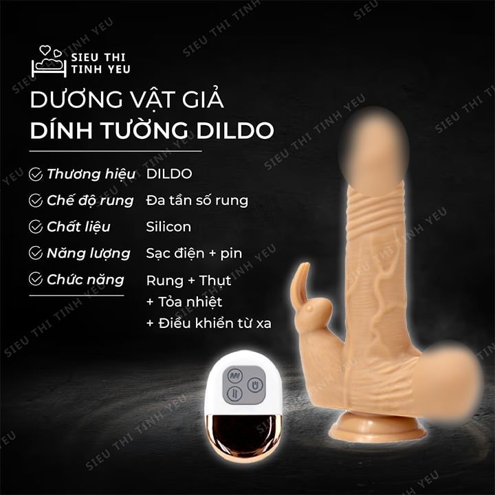 Dương vật giả d&iacute;nh tường