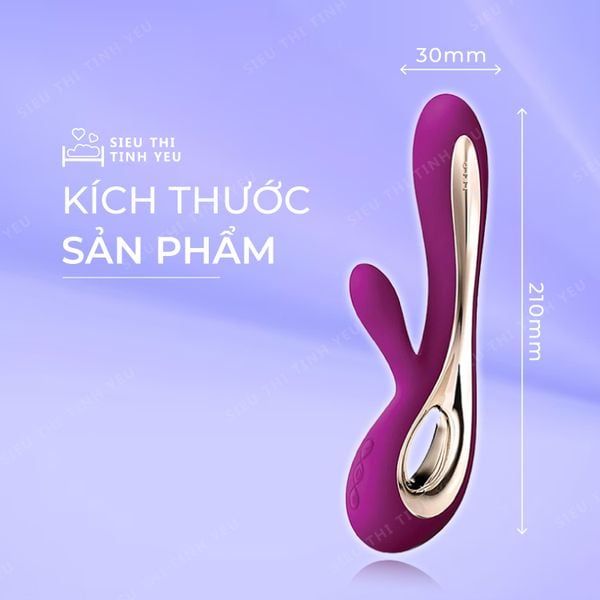 Khám phá Dương vật giả Lelo Soraya 2