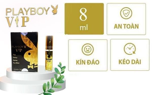 Chai xịt Playboy Vip