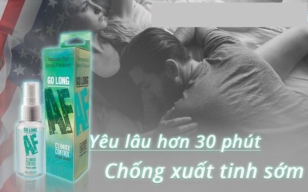 Chai xịt Go Long Af Prolong Spray
