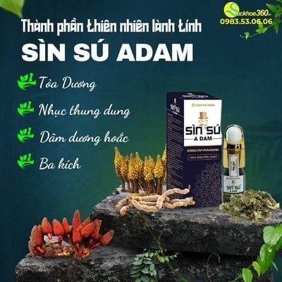 Chai xịt S&igrave;n S&uacute; Adam - Đồng h&agrave;nh trong chuy&ecirc;n chăn gối