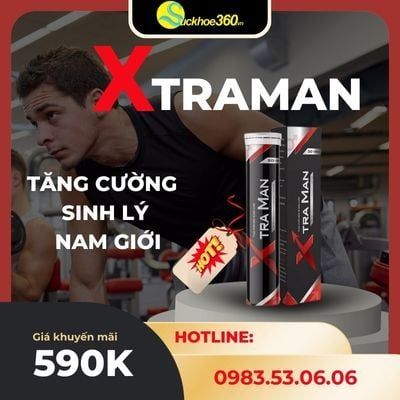 Vi&ecirc;n uống bổ thận tr&aacute;ng dương Xtraman