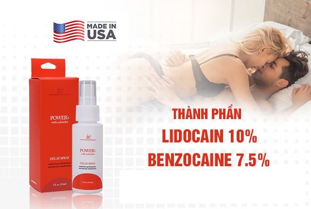 Chai xịt Power Delay Spray For Men t&agrave;i trợ