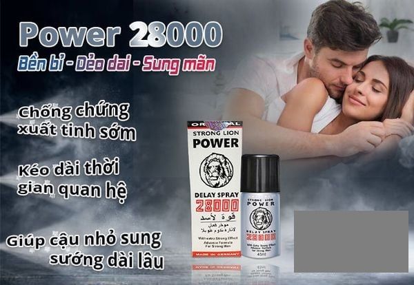 Chai xịt Power 28000