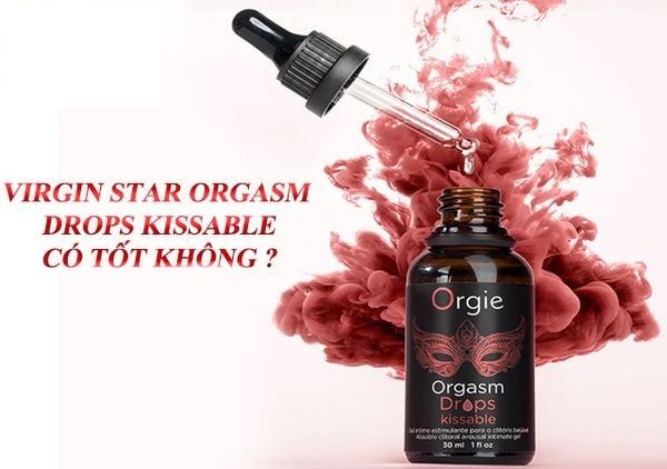 Virgin Star Orgasm Drops Kissable