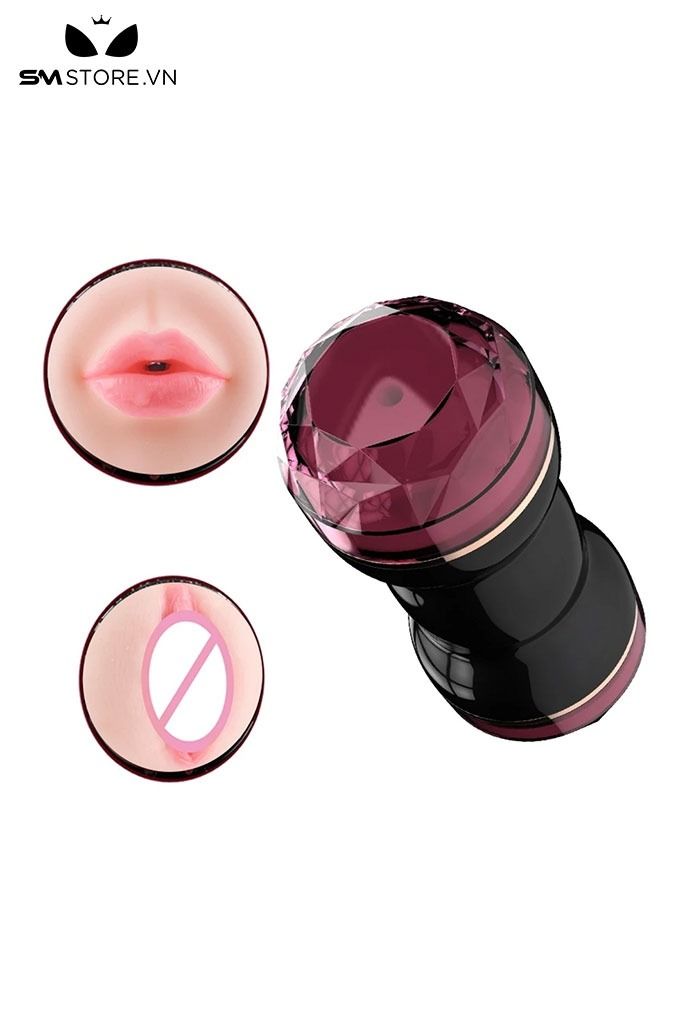 Cốc thủ d&acirc;m silicon 2 đầu