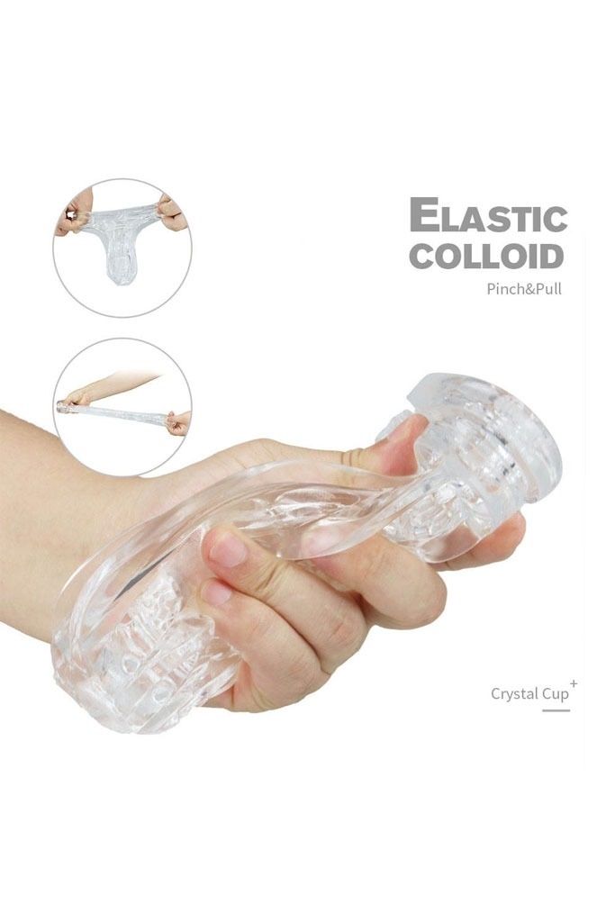Cốc thủ 2 đầu trong suốt snail cup